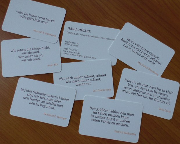 Foto Visitenkarten